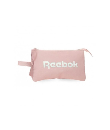 Estojo Reebok Três compartimentos Glen Pink