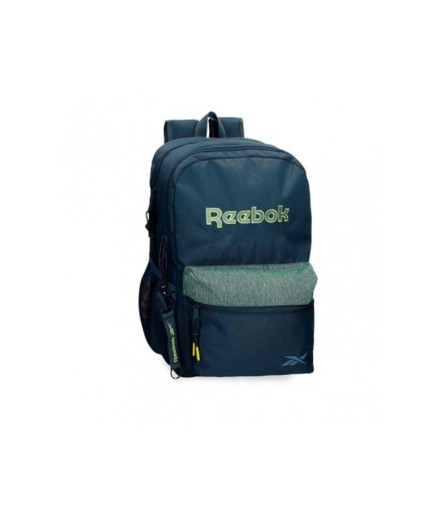 Mochila Reebok Summerville Dois Compartimentos 44 cm Azul...