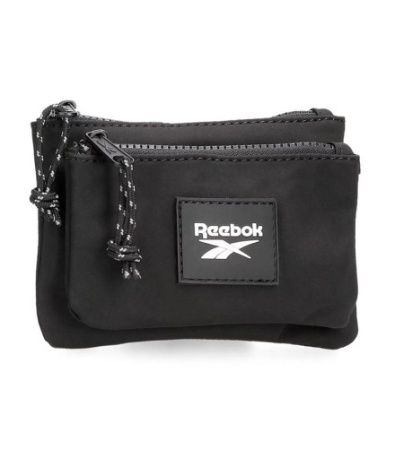 Necessaire Reebok Elsie com dois compartimentos Preto