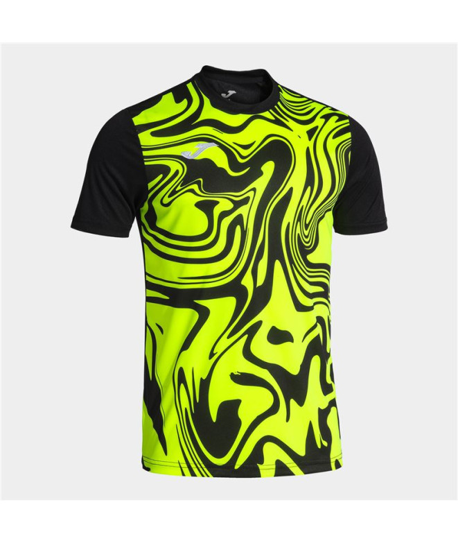 Camiseta Futebol Joma Homem de Lion II Preto...