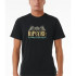Camiseta Rip Curl Homem Horizonte Preto