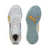 Sapatilhas Basquetebol Court de Puma Pro Branco-Amarelo Sizzle-Equipa Violeta