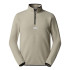FleeceMontanha The North Face de Glacier 1/4 Zip - Logótipo bege Homem