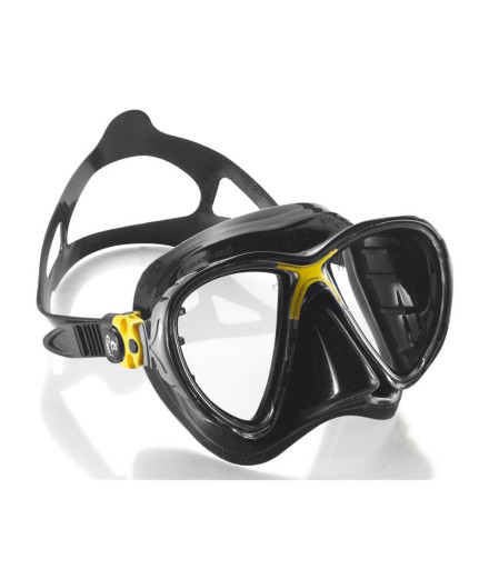 Máscara Cressi Evo Big Eyes Cinza/Amarelo