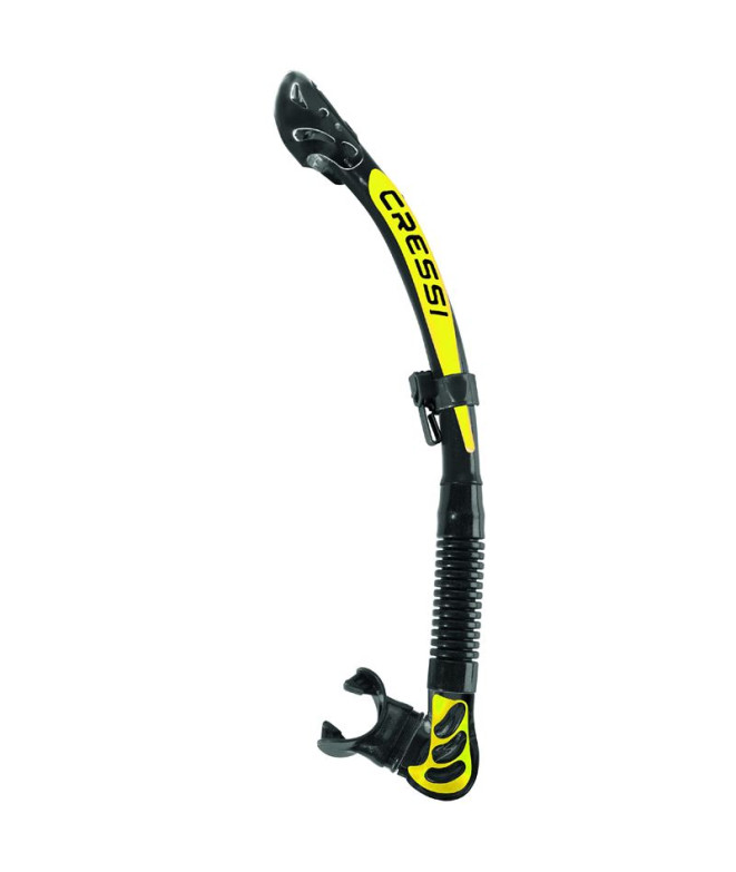 Tubo Cressi Alpha Ultra Dry Cinza/Preto