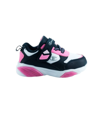 Sapatilhas Champion Infantil Wave Pu G Td Corte Baixo Branco