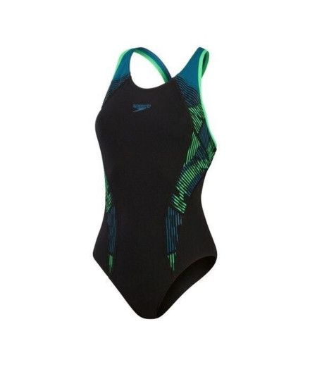 Fato de banho Natação Speedo Mulher de Colocação Laneback...