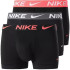 Cuecas Nike Homem Baú 3pk Preto/Cinza