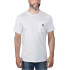 Camiseta Homem Carhartt Force Flex Pocket Branco