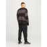 Calça Homem Jack & Jones Jpstgordon Jjalvis Sweat Pants Naf Preto