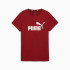 Camiseta Mulher Puma Essentials Logo Vermelho
