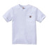 Camiseta Homem Carhartt K87 Pocket Branco