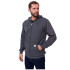 Moletom Homem Carhartt com capuz com fecho de correr Carbono