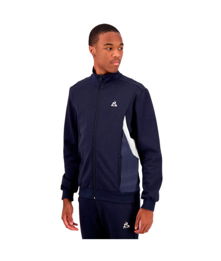 Moletom Le Coq Sportif Heritage Fz Sweat N°1 Sky Captain...