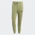 Calça adidas Homem Essentials Fleece Tapered Cuff 3-Stripes Verde
