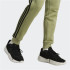 Calça adidas Homem Essentials Fleece Tapered Cuff 3-Stripes Verde