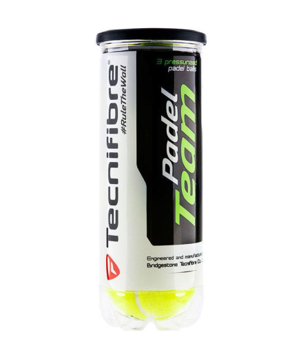 Bolas de Padel Tecnifibre Team (Tubos de 3)