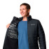 Casaco Montanha Columbia Powder Lite™ II Preto Homem