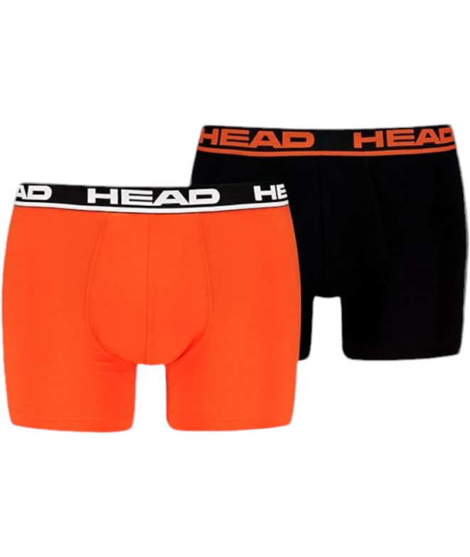 Cuecas Head Homem Laranja básico vibrante/preto...