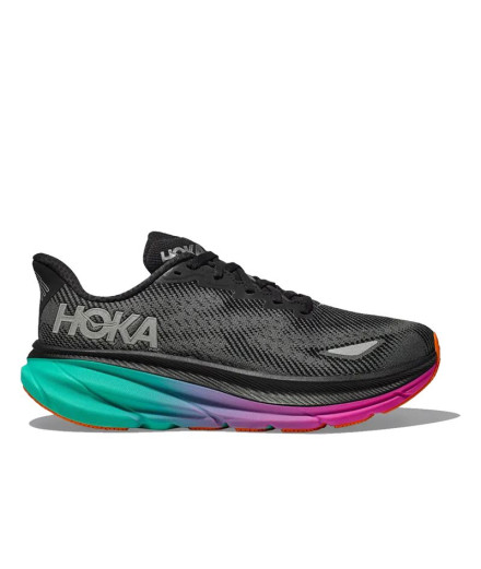 Sapatilhas Running hoka Clifton 9 Gtx Preto Elétrico Homem