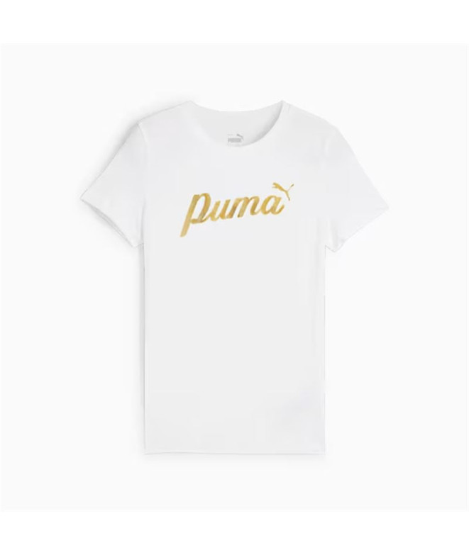 Camiseta Menina Puma Essentials+ Script...