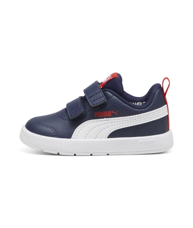Sapatilhas Puma Courtflex V3 V Infantil Navy...