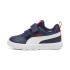 Sapatilhas Puma Courtflex V3 V Infantil Navy Branco Vermelho
