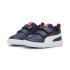 Sapatilhas Puma Courtflex V3 V Infantil Navy Branco Vermelho