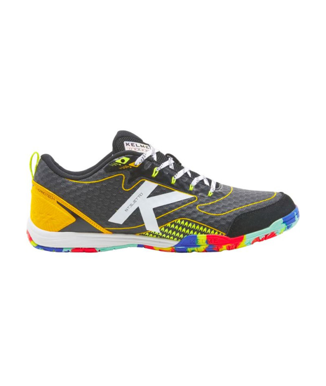 Sapatilhas De Futebol Sala Kelme Stiletto Preto...