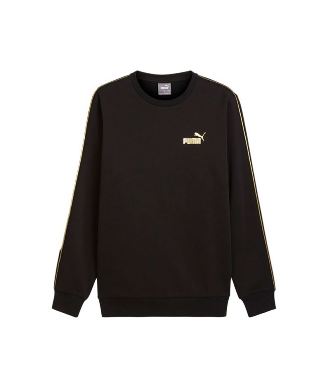 Moletom Homem Puma Ess Tape Minimal Gold Crew...