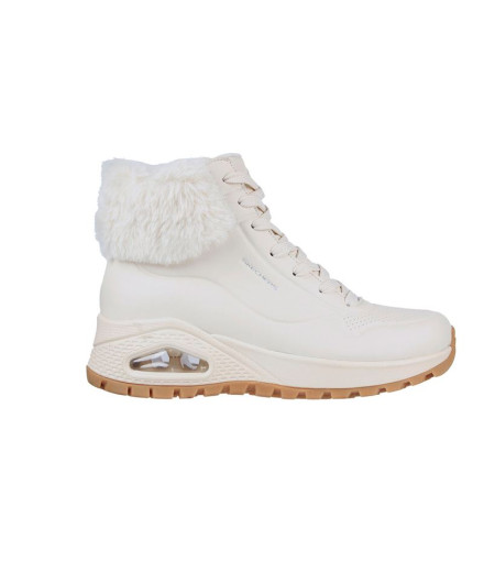 Booty Skechers UnoMulher Branco robusto