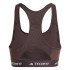 Sutiã esportivo Fitness adidas Mulher da Techfit Medium Support Castanho