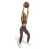 Sutiã esportivo Fitness adidas Mulher da Techfit Medium Support Castanho