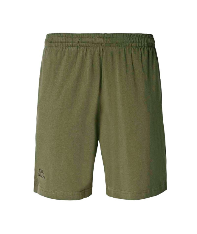 Calça Kappa Cabas Curtas Korporate Verde Oliva...