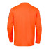 Moletom Futebol Kappa Homem Porteiro vermelho fluorescente