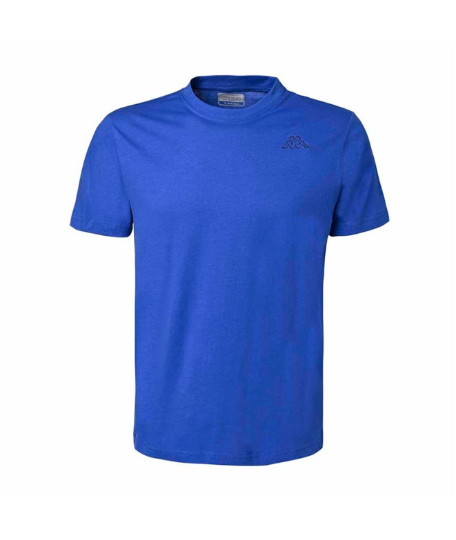 Camiseta Kappa Homem Cafers Slim Korporate Azul...