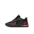 Sapatilhas Kappa Infantil Nagyo Preto/Cinza Dk/Vermelho