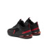 Sapatilhas Kappa Infantil Nagyo Preto/Cinza Dk/Vermelho