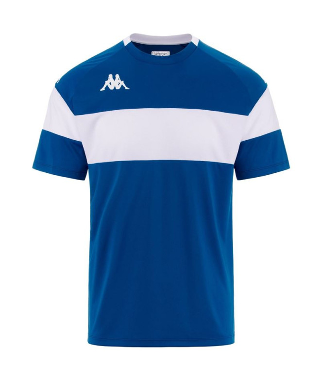 Camiseta Futebol Kappa Homem de Dareto Sapphire...