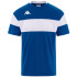 Camiseta Futebol Kappa Homem de Dareto Sapphire Blue White