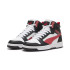 Sapatilhas Infantil Puma Rebound V6 Mid Preto/Branco/Vermelho