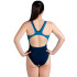 Fato de banho Natação de Aquarapid Costume Intero Blue Sky Mulher
