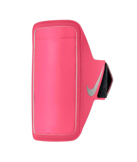 Pulseira Fitness Nike de Lean Arm Band Plus Pink