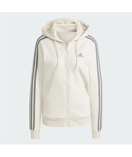 Casaco adidas Mulher Casaco com capuz de lã com 3 riscas...
