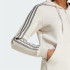 Casaco adidas Mulher Casaco com capuz de lã com 3 riscas e fecho integral Essentials Bege