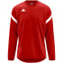 Moletom Fitness Kappa Homem Dolvano Vermelho/Branco