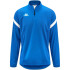 Moletom Fitness Kappa Homem Dolvole azul safira/branco