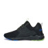 Sapatilhas Kappa Infantil San Puerto Lace Jr Preto/azul real/vermelho