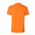 Polo Kappa Ezio Korporate Orange Popsicle Branco Homem