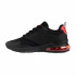Sapatilhas Kappa Myagi Lace Preto Vermelho Mid Coral Infantil